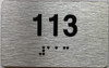 ADA APARTMENT NUMBER 113 SIGN