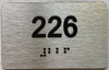 ADA APARTMENT NUMBER 226 SIGN