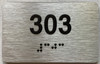 HOTEL ADA APARTMENT NUMBER 303 SIGN