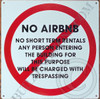 NO AIRBNB  NO Short Term RENTALS  Sign NO AIRBNB  NO Short Term RENTALS  Sign