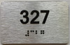 ADA APARTMENT NUMBER 327 SIGN