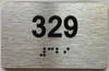 HOTEL ADA APARTMENT NUMBER 329 SIGN