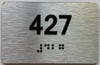 ADA APARTMENT NUMBER 427 SIGN