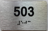 ADA APARTMENT NUMBER 503 SIGN