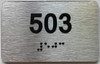 HOTEL ADA APARTMENT NUMBER 503 SIGN