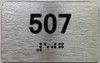 ADA APARTMENT NUMBER 507 SIGN