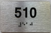 ADA APARTMENT NUMBER 510 SIGN