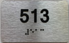 HOTEL ADA APARTMENT NUMBER 513 SIGN
