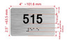 HOTEL DIRECTIONAL SIGN APARTMENT NUMBER 515