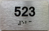 ADA APARTMENT NUMBER 523 SIGN