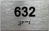 ADA APARTMENT NUMBER 632 SIGN