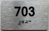 HOTEL ADA APARTMENT NUMBER 703 SIGN