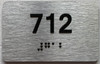 HOTEL ADA APARTMENT NUMBER 712 SIGN