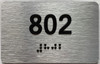 ADA APARTMENT NUMBER 802 SIGN