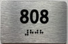 HOTEL ADA APARTMENT NUMBER 808 SIGN