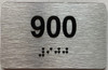 ADA APARTMENT NUMBER 900 SIGN