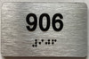 HOTEL ADA APARTMENT NUMBER 906 SIGN