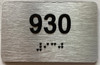 ADA APARTMENT NUMBER 930 SIGN