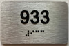 ADA APARTMENT NUMBER 933 SIGN
