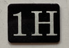 1H Floor Mailbox Number Compliance Sign