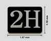 Mailbox Number Unit 2H