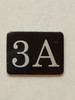 3A Floor Mailbox Number Compliance Sign