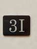 3I Floor Mailbox Number Compliance Sign
