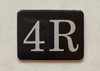 4R Floor Mailbox Number