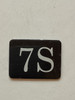 7S Floor Mailbox Number Compliance Sign