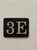 3E Floor Mailbox Number Compliance Sign 3E Floor Mailbox Number Compliance Sign