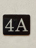 4A Floor Mailbox Number Compliance Sign