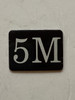 5M Floor Mailbox Number Compliance Sign