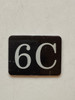 6C Floor Mailbox Number Compliance Sign