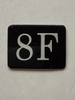 8F Floor Mailbox Number Compliance Sign