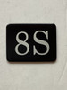 8S Floor Mailbox Number Compliance Sign