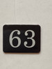 63rd  Floor Mailbox Number Compliance Sign