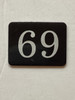 69th  Floor Mailbox Number Compliance Sign