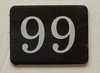 99th  Floor Mailbox Number Dob Sign