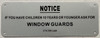 Notice: If you have Children 10 Years or Younger Ask for Window Guards  HPD Notice: If you have Children 10 Years or Younger Ask for Window Guards  HPD