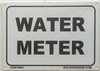SIGN ELECTRIC METER  (WHITE  ALUMINIUM ) SIGN ELECTRIC METER  (WHITE  ALUMINIUM )