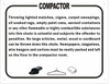 Compactor Rules Sign Compactor Rules Sign