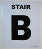 Stair B Sign-Grand Canyon Line Stair B Sign-Grand Canyon Line