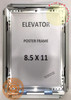 SIGNAGE Elevator Poster Frame Elevator Advertisement FRAME (Lockable !!!, Silver, Heavy Duty, Aluminum) SIGNAGE Elevator Poster Frame Elevator Advertisement FRAME (Lockable !!!, Silver, Heavy Duty, Aluminum)