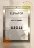SIGN Elevator Poster FRAME (Lockable !!!, Stainless Steel, Heavy Duty-Commercial use) SIGN Elevator Poster FRAME (Lockable !!!, Stainless Steel, Heavy Duty-Commercial use)