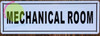 Signage Mechanical Room Signage Mechanical Room