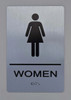 ADA WOMEN RESTROOM SIGN ADA WOMEN RESTROOM SIGN