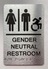 HOTEL DIRECTIONAL SIGN GENDER NEUTRAL UNISEX ACCESSIBLE RESTROOM HOTEL DIRECTIONAL SIGN GENDER NEUTRAL UNISEX ACCESSIBLE RESTROOM