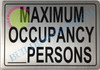 Maximum Occupancy  