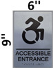 BRAILLE ACCESSIBLE SIGN BRAILLE ACCESSIBLE SIGN