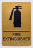 HOTEL FIRE EXTINGUISHER SIGN